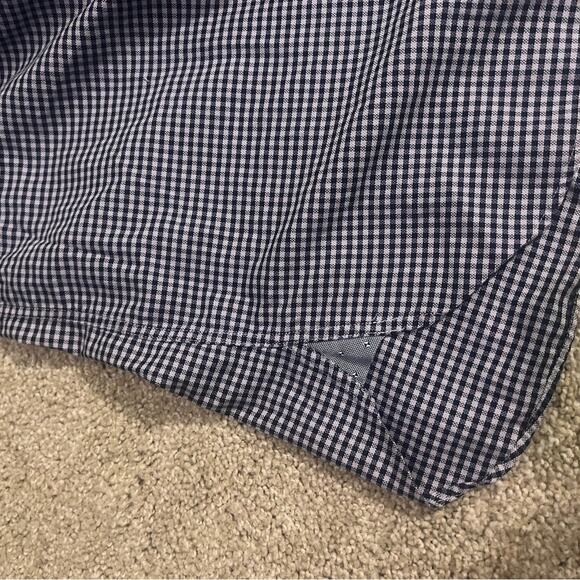 Ted Baker Blue Cotton Button Down Shirt Size 16.5 36/37 - Picture 5 of 9